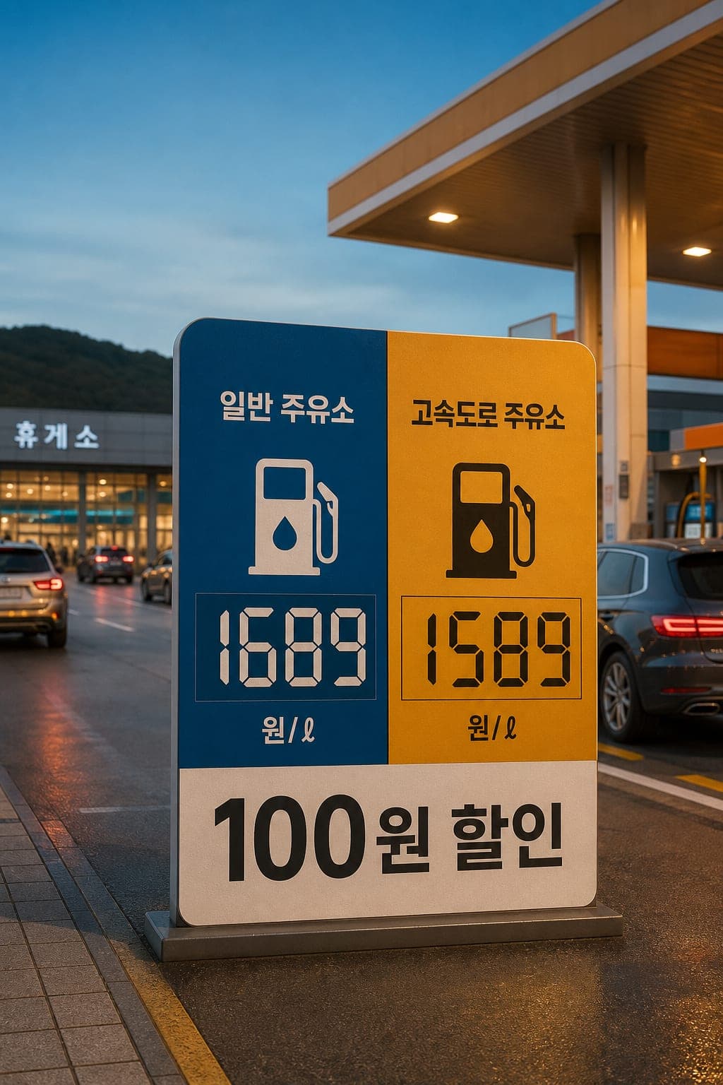 고속도로 주유소 100원 할인, 누구를 위한 정책일까요?