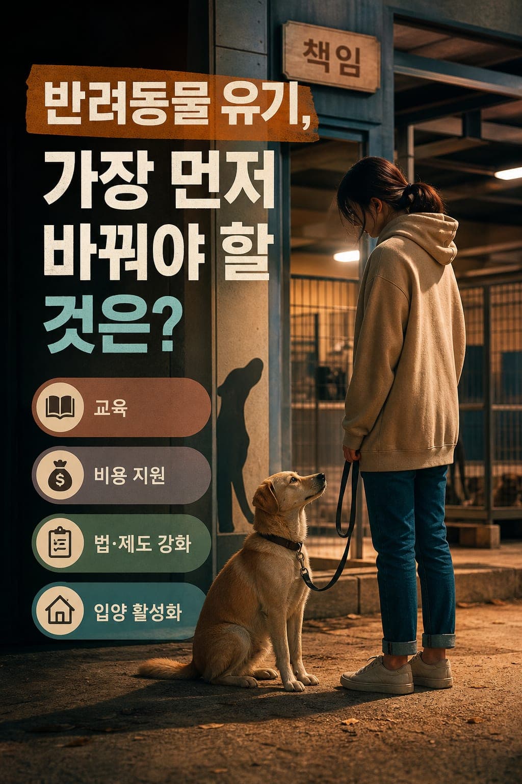 반려동물 유기, 가장 먼저 바꿔야 할 것은?
