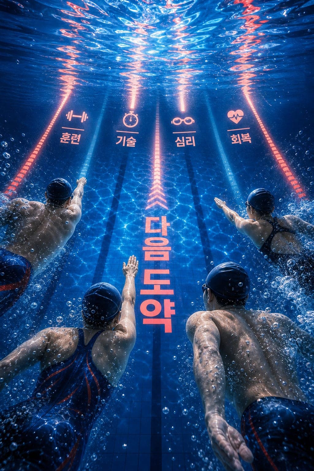 한국 수영의 다음 승부처는 어디일까요?